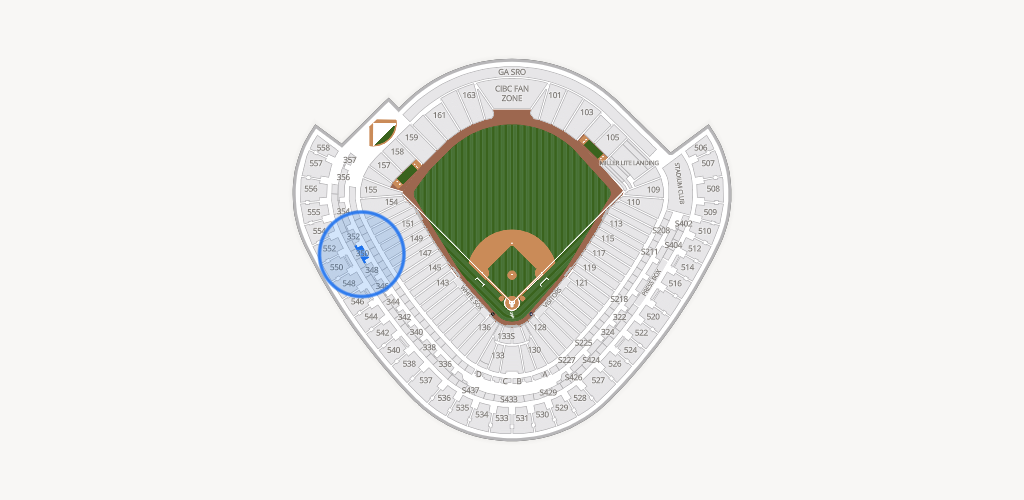 Rate Field Seating Chart