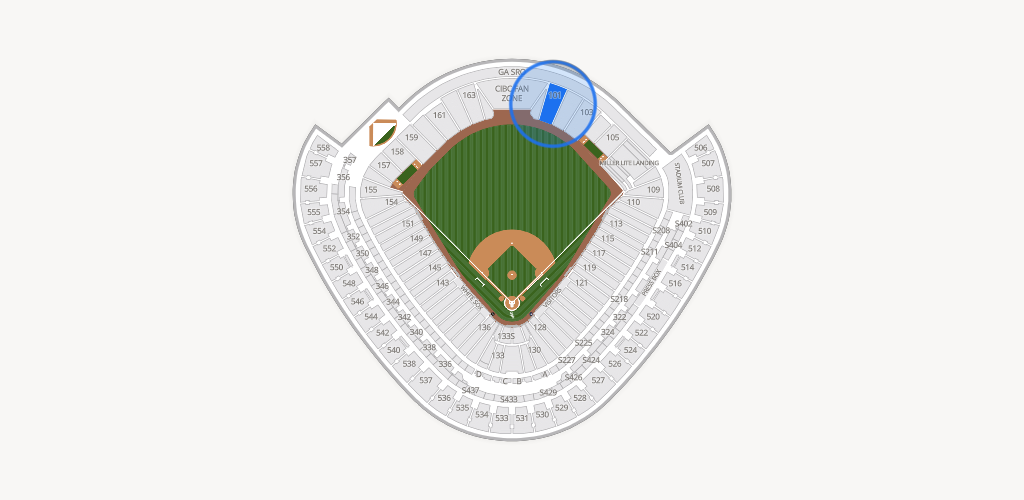 Rate Field Seating Chart