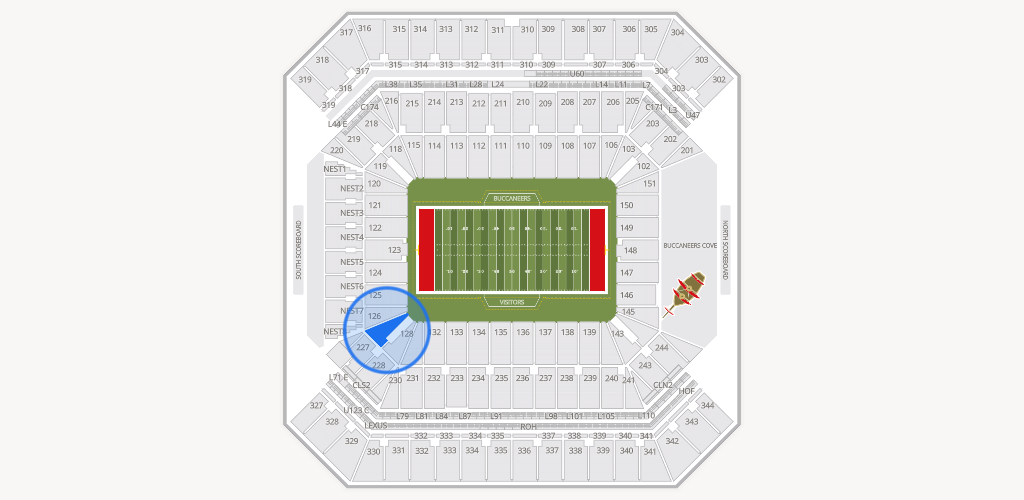Raymond James Stadium Seating Chart