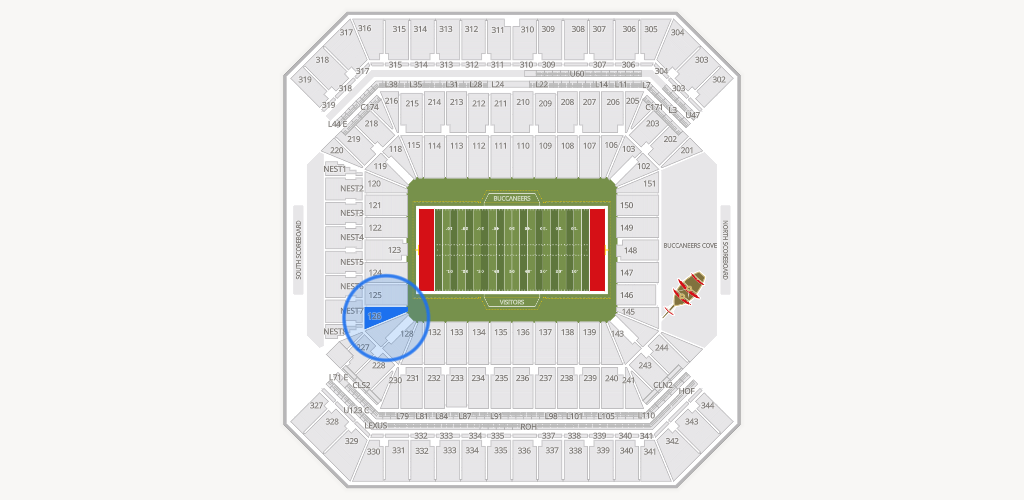 Raymond James Stadium Seating Chart