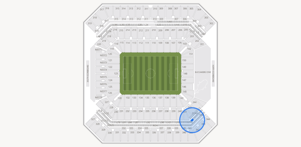 Raymond James Stadium Seating Chart