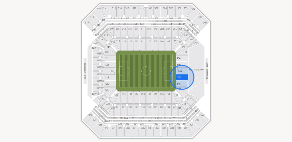 Raymond James Stadium Seating Chart