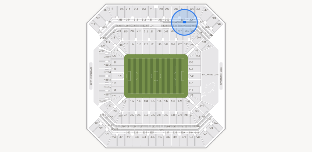 Raymond James Stadium Seating Chart