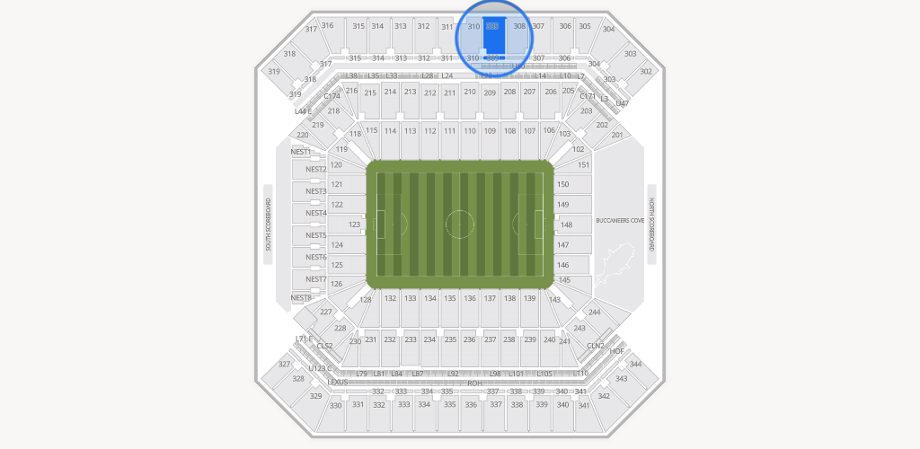 Raymond James Stadium Seating Chart