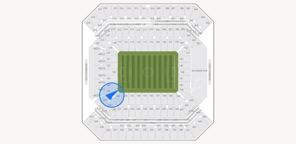 Raymond James Stadium Seating Chart