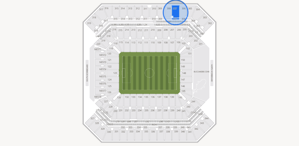 Raymond James Stadium Seating Chart