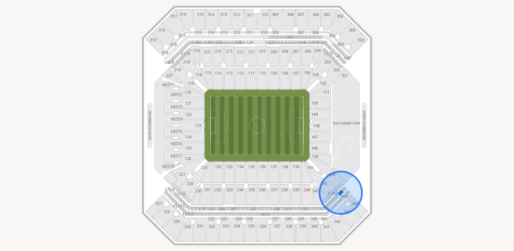 Raymond James Stadium Seating Chart
