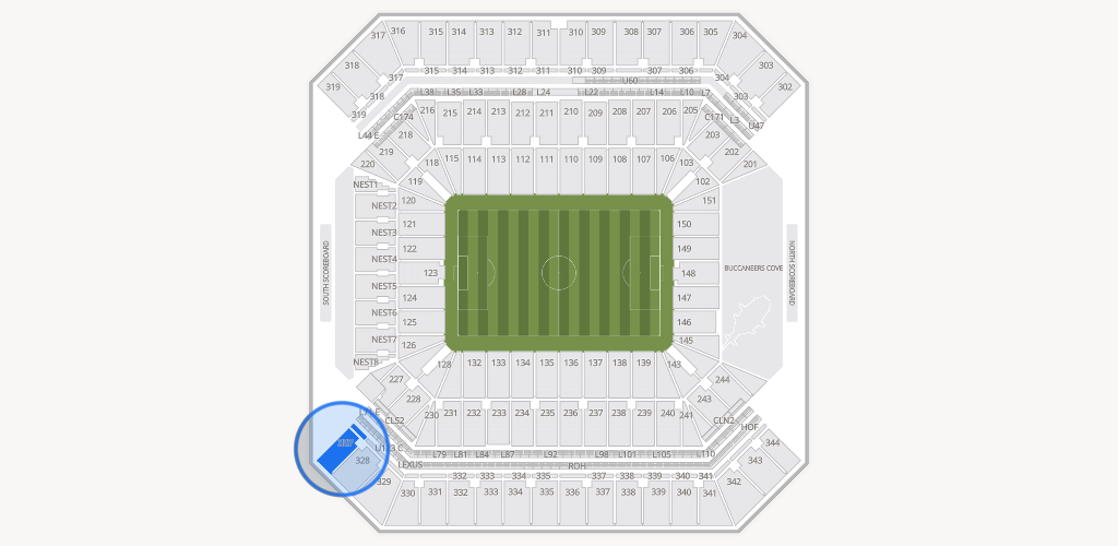 Raymond James Stadium Seating Chart