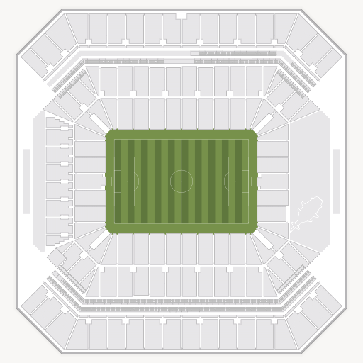 Raymond James Stadium seating chart
