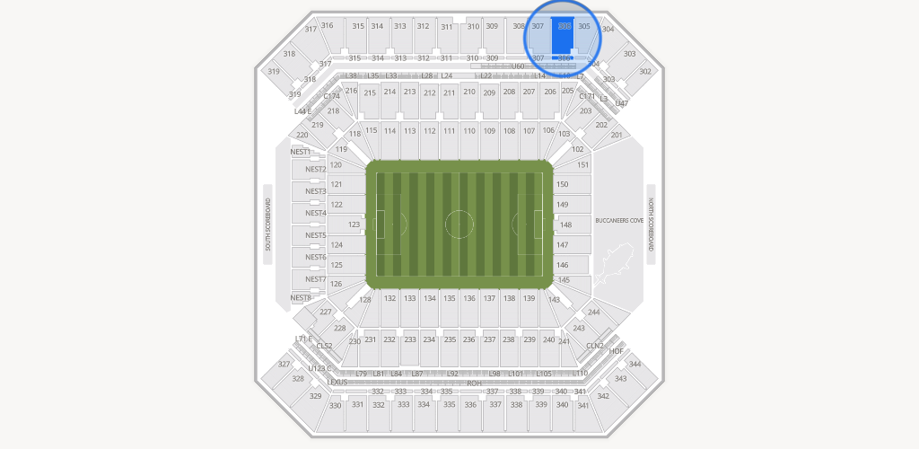 Raymond James Stadium Seating Chart