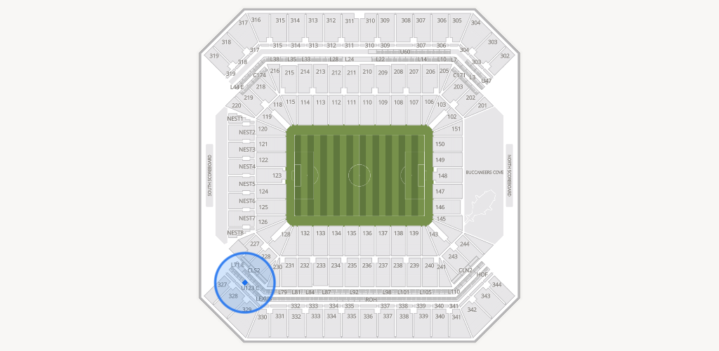 Raymond James Stadium Seating Chart