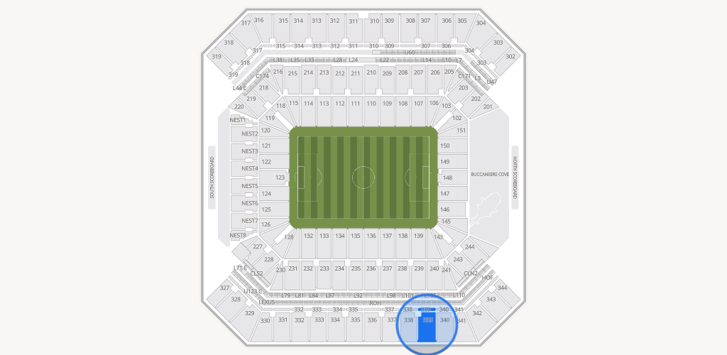 Raymond James Stadium Seating Chart