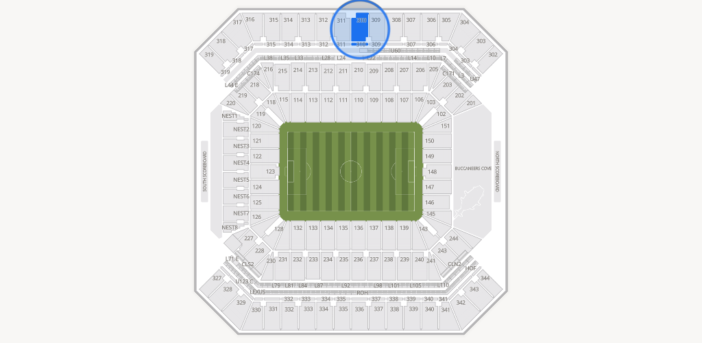 Raymond James Stadium Seating Chart