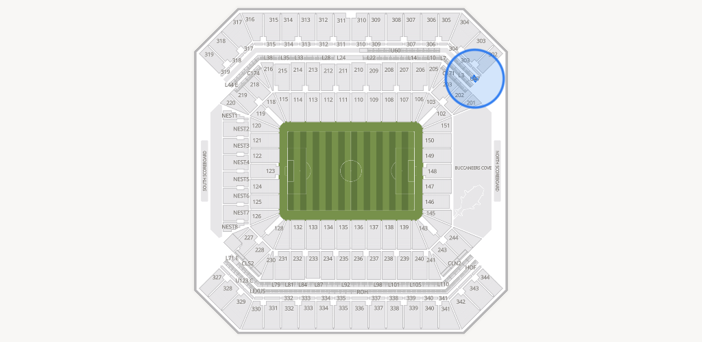 Raymond James Stadium Seating Chart