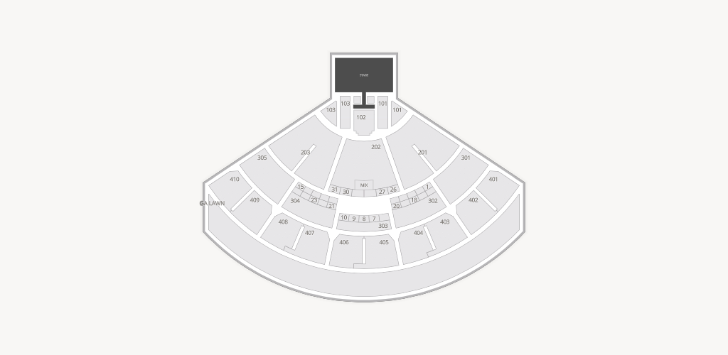 RBC Amphitheatre Seating Chart