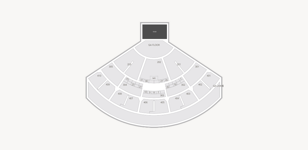 RBC Amphitheatre Seating Chart