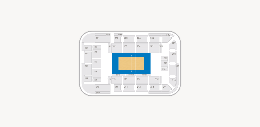 Recreation Hall - Penn State Seating Chart