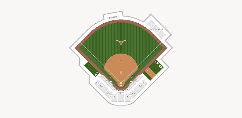 Red and Charline McCombs Field Seating Chart