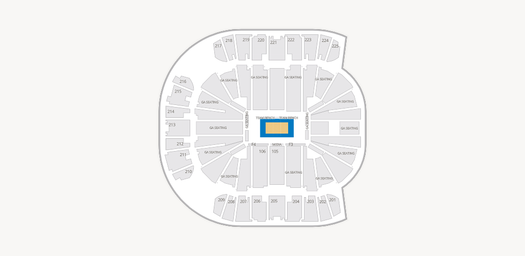 Reed Arena Seating Chart