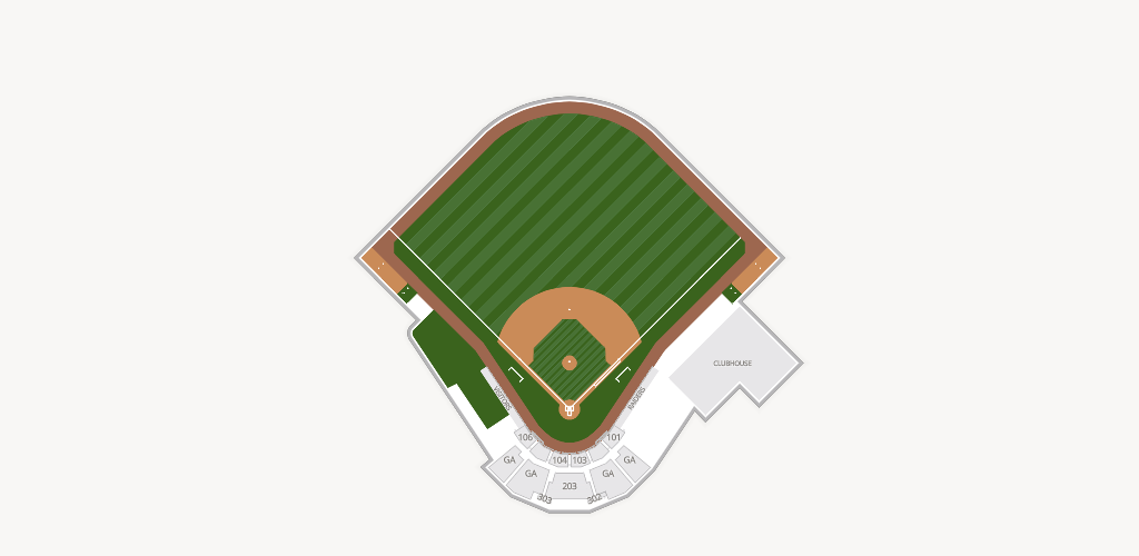 Reese Smith Field Seating Chart