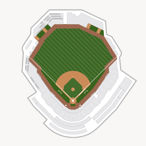 Regions Field seating chart