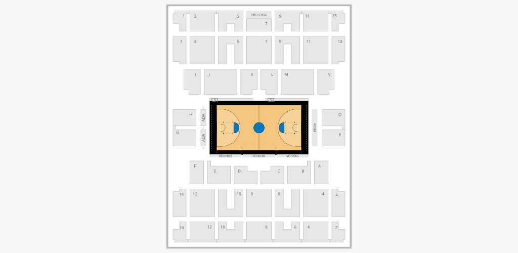Reilly Center Seating Chart