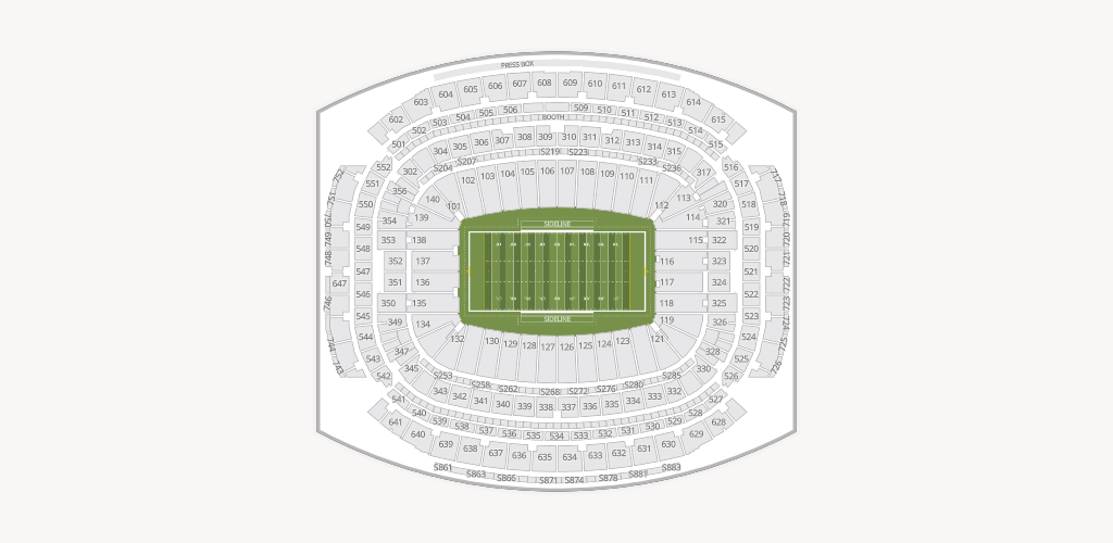 Reliant Stadium Seating Chart