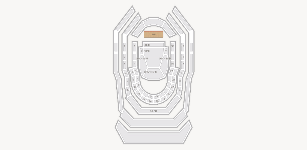 Renee and Henry Segerstrom Concert Hall Seating Chart