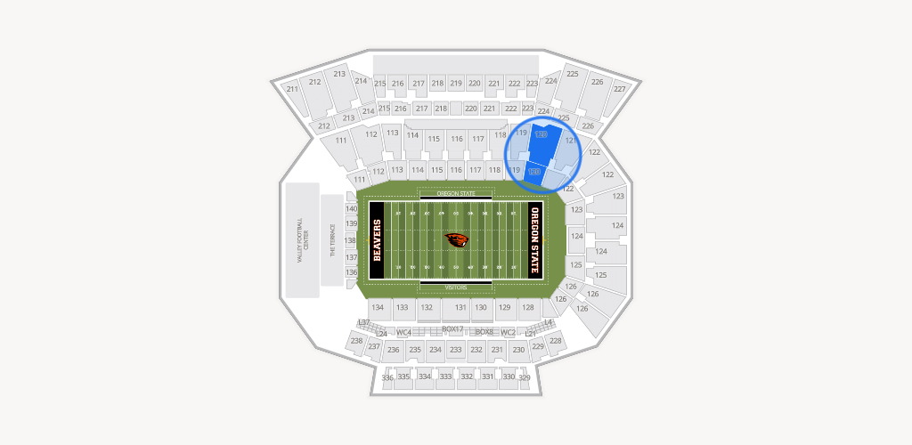 Reser Stadium Seating Chart