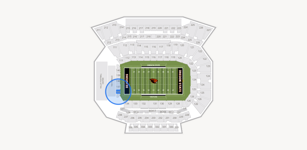 Reser Stadium Seating Chart
