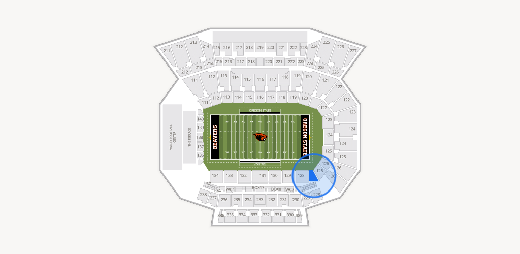Reser Stadium Seating Chart