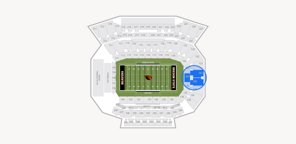 Reser Stadium Seating Chart