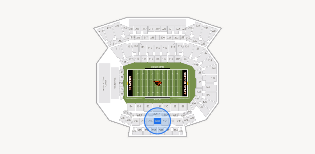 Reser Stadium Seating Chart