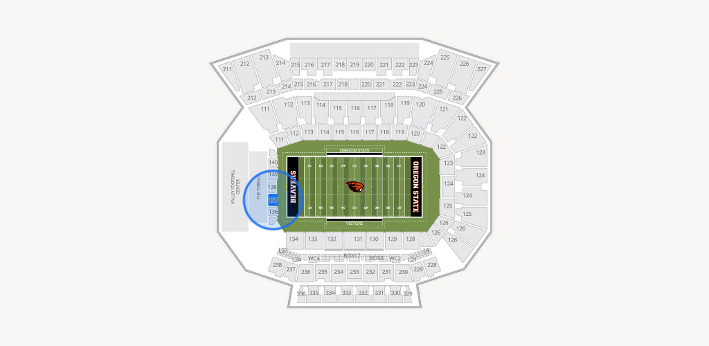 Reser Stadium Seating Chart