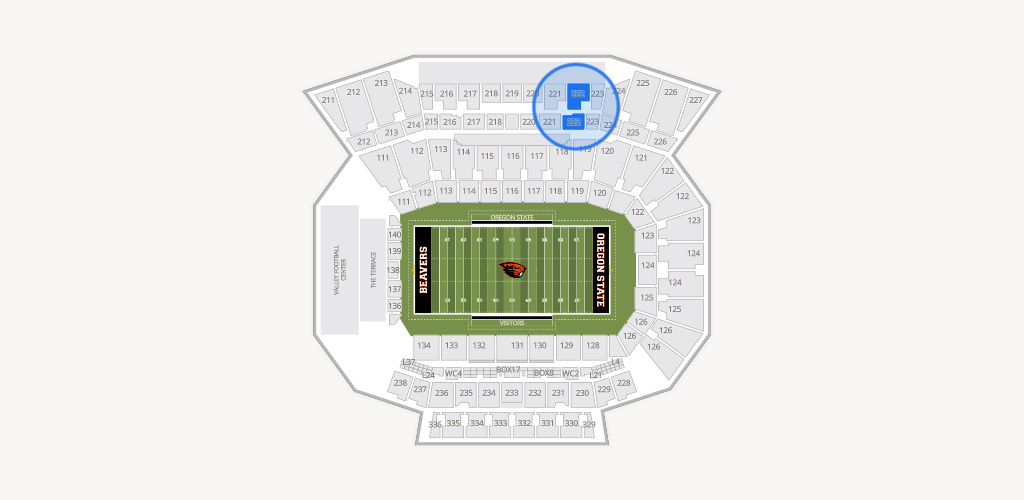 Reser Stadium Seating Chart