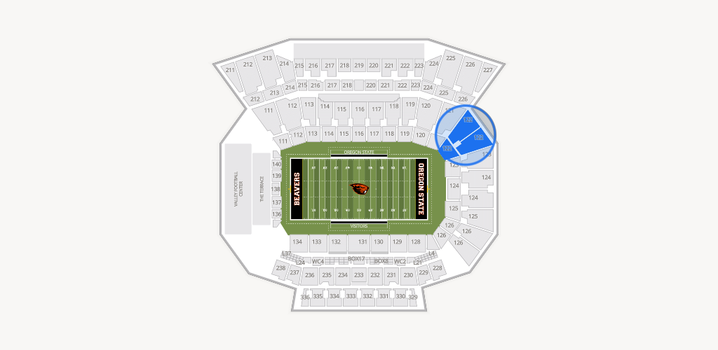 Reser Stadium Seating Chart