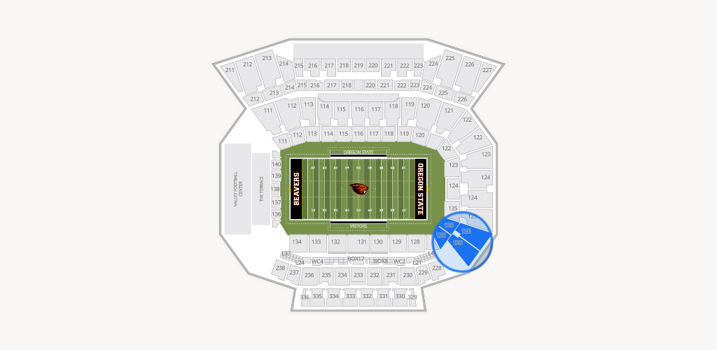 Reser Stadium Seating Chart
