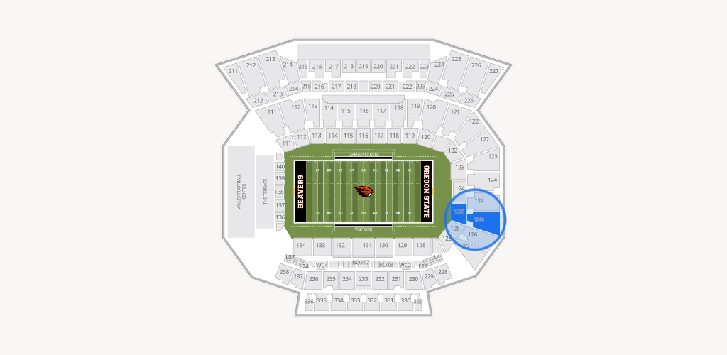 Reser Stadium Seating Chart