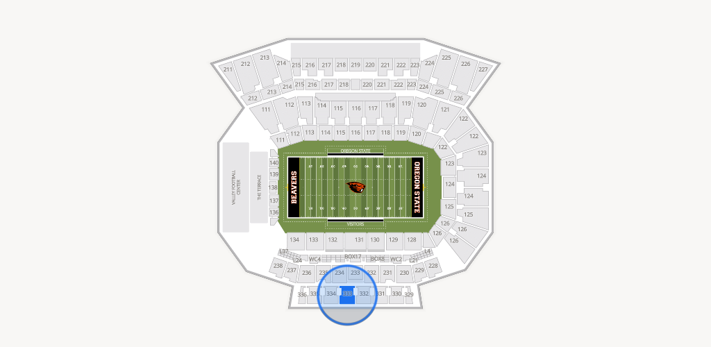 Reser Stadium Seating Chart