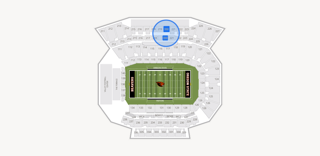 Reser Stadium Seating Chart