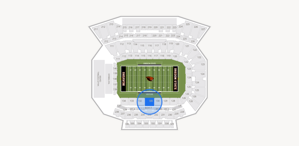 Reser Stadium Seating Chart