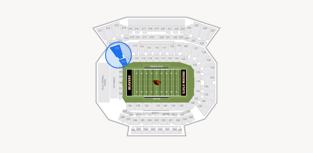 Reser Stadium Seating Chart
