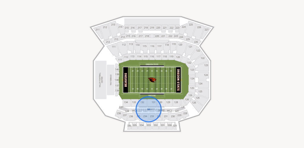 Reser Stadium Seating Chart