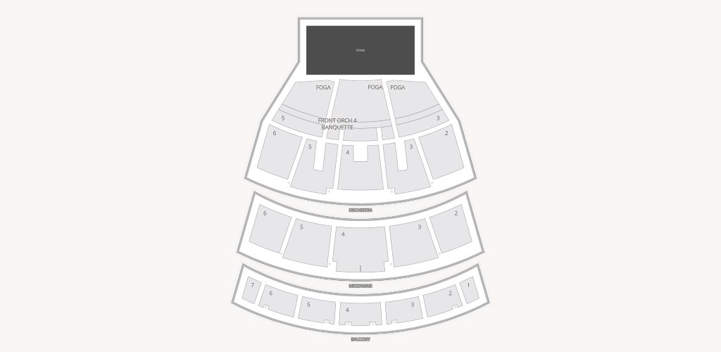 Resorts World Theatre Seating Chart