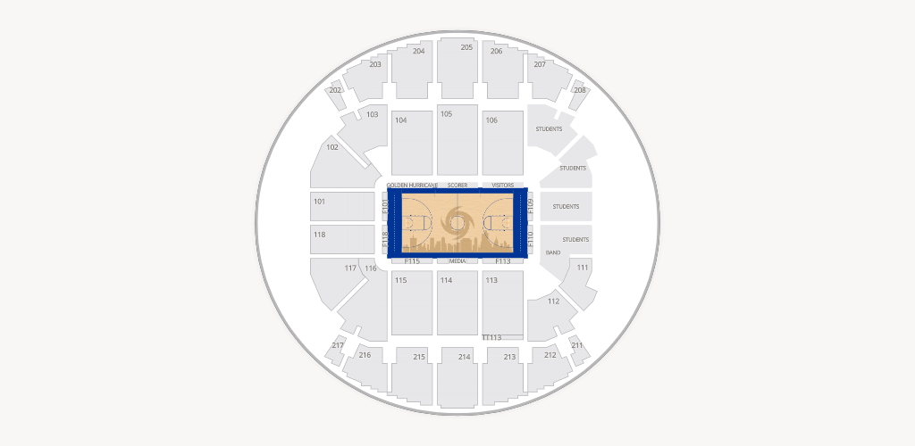 Reynolds Center Seating Chart