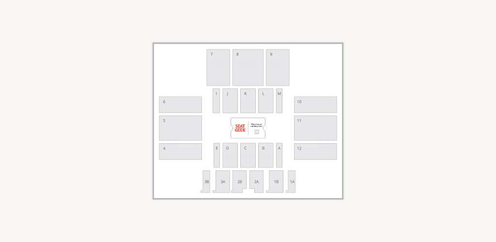 Rhodes Arena Seating Chart