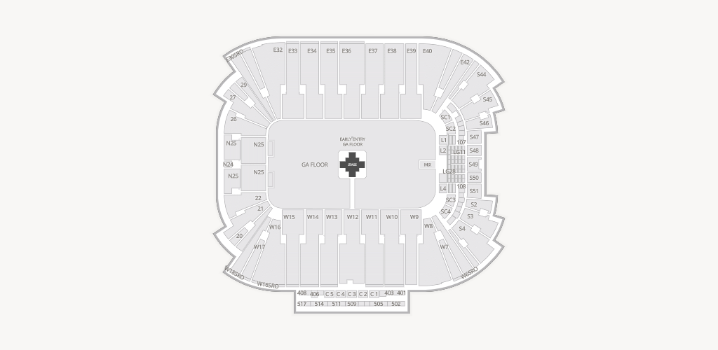 Rice-Eccles Stadium Seating Chart