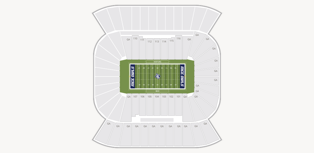 Rice Stadium Seating Chart