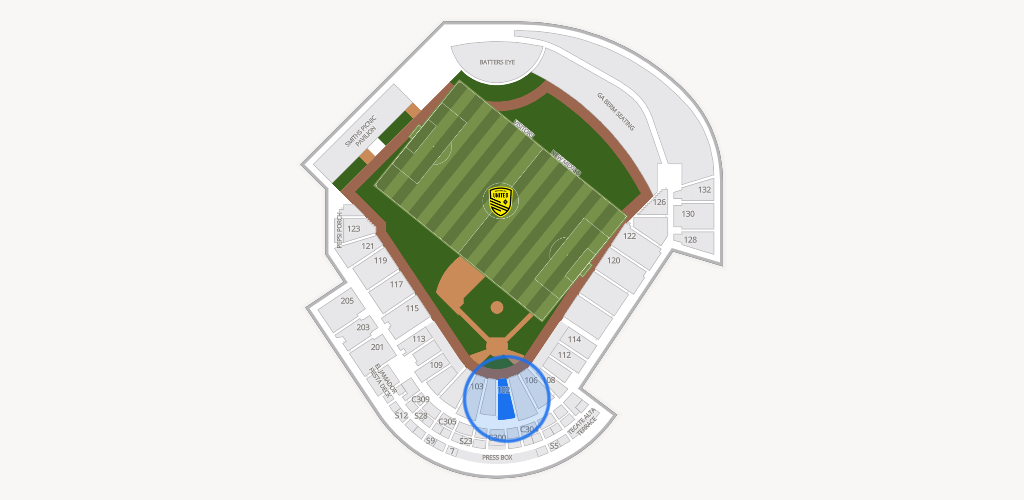Rio Grande Credit Union Field at Isotopes Park Seating Chart