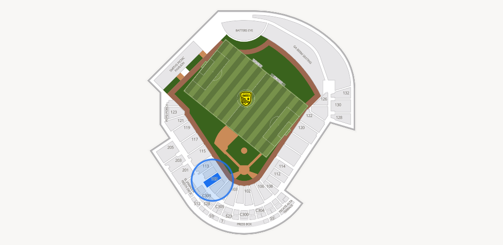 Rio Grande Credit Union Field at Isotopes Park Seating Chart